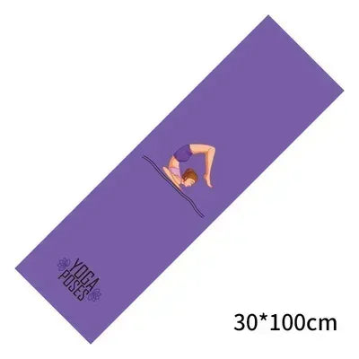 Extra Large Microfiber Quick-Drying Yoga Towel With Anchor Pockets - Omega Lifestyles