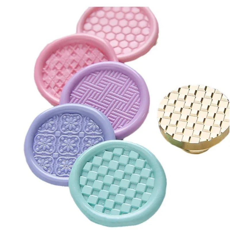 Brass Removable 3D Dragon Scale Wax Seal Stamp Head - Omega Lifestyles