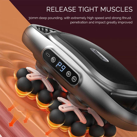 22-Head High-Frequency Vibration Body Massage Gun - Omega Lifestyles