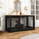 Extra Large Indoor Heavy Duty Furniture-Style Dog Crate - Omega Lifestyles