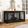 Extra Large Indoor Heavy Duty Furniture-Style Dog Crate - Omega Lifestyles