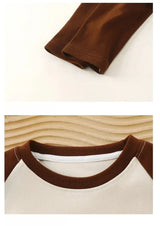 Children’s Long Sleeve Cotton Velvet Base Shirt - Omega Lifestyles