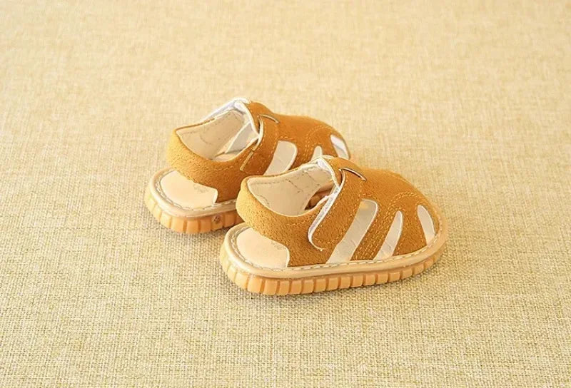 Sound Device Non-Slip Baby Sandals Rubber Sole Summer - Omega Lifestyles