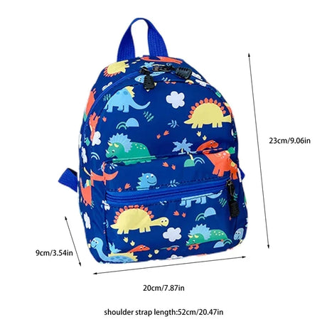 Kids Waterproof Dinosaur Unicorn Pattern Nylon Backpack - Omega Lifestyles