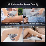 4-Head Deep Tissue Massage Gun with 3 Speed Levels - Omega Lifestyles