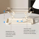 Classic Plastic Liftable Tissue Box Storage Case - Omega Lifestyles