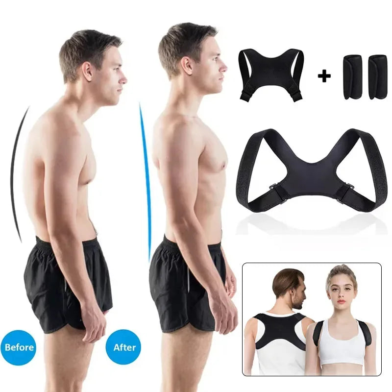 Adjustable Figure 8 Lightweight Back Posture Corrector Belt - Omega Lifestyles