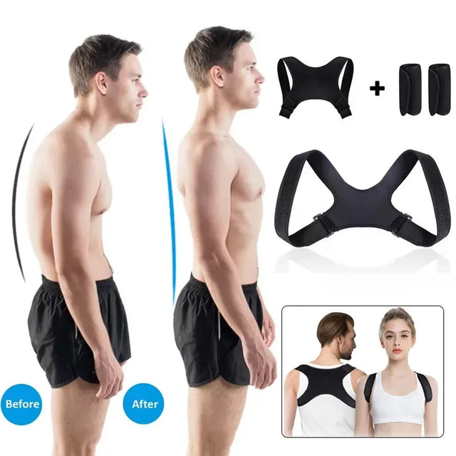 Adjustable Figure 8 Lightweight Back Posture Corrector Belt - Omega Lifestyles