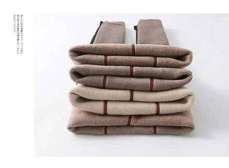 Kids Winter Thick Cotton Elastane Warm Leggings - Omega Lifestyles