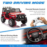 12V Electric 2-Seater Kids Ride On Truck Car With Remote