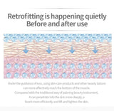 Deep Vibrate Ultrasonic Facial Skin Scrubber Cleaner Massage Device - Omega Lifestyles