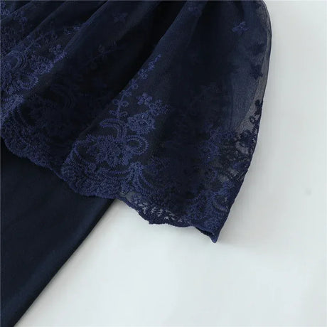 Girls Cotton Lace Skirt-Pants Leggings Winter Tights - Omega Lifestyles