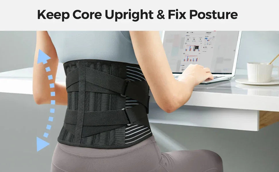 Adjustable Breathable Orthopedic Back Lumbar Support Belt - Omega Lifestyles