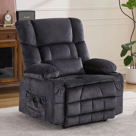 Dual Motor Power Lift Recliner Chair With Heat Massage - Omega Lifestyles
