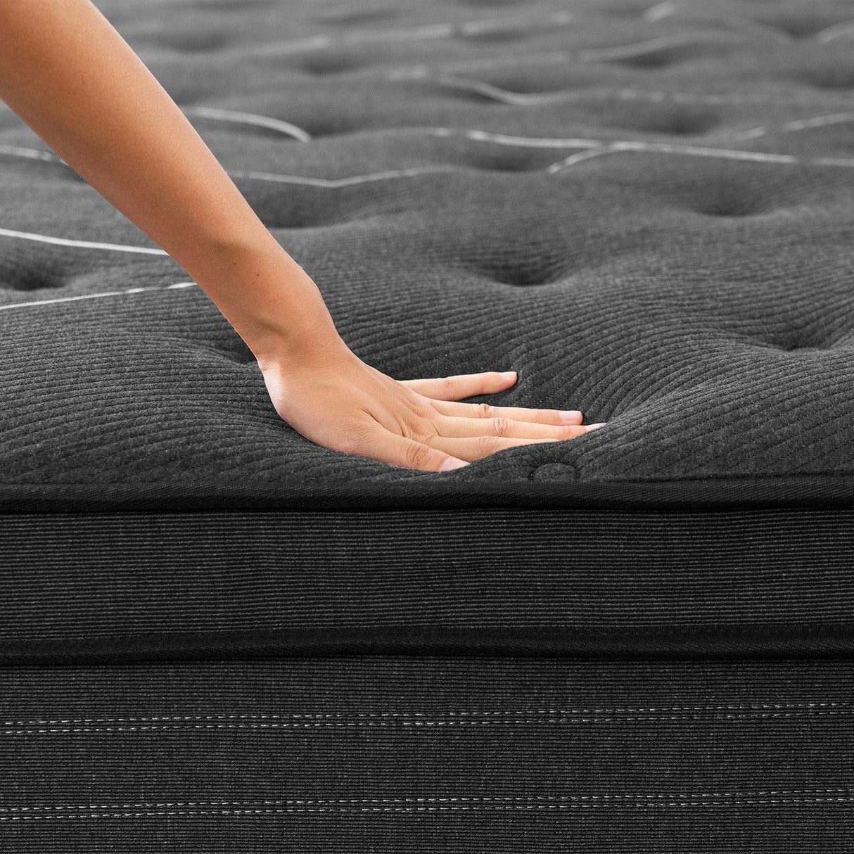 Medium 10-Inch Cooling Gel Hybrid Foam Pocket Spring Queen Mattress - Omega Lifestyles