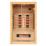 2 to 3 Person Hemlock Wood Low EMF Far Infrared Sauna - Omega Lifestyles