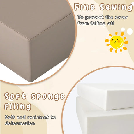 Soft Indoor Climb And Crawl Foam Playset For Kids - Omega Lifestyles