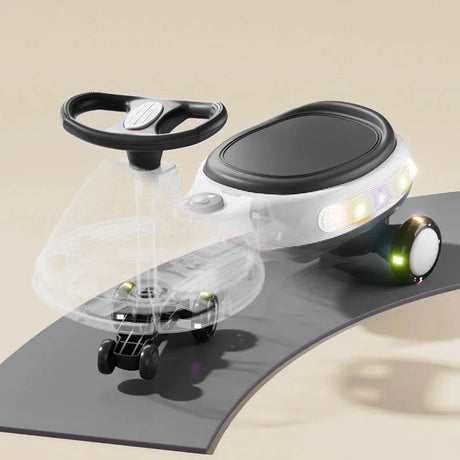 Kids Electric 12V Rechargeable Wiggle Ride On Car - Omega Lifestyles