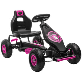 Kids Pedal Go Kart With Ergonomic Seat And Suspension - Omega Lifestyles