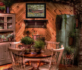 Framed Multicolor Pottersburg Bridge Wall Art Decor - Omega Lifestyles