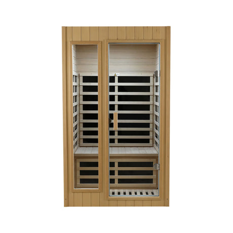 Two-Person Hemlock Far Infrared Indoor Sauna Room - Omega Lifestyles