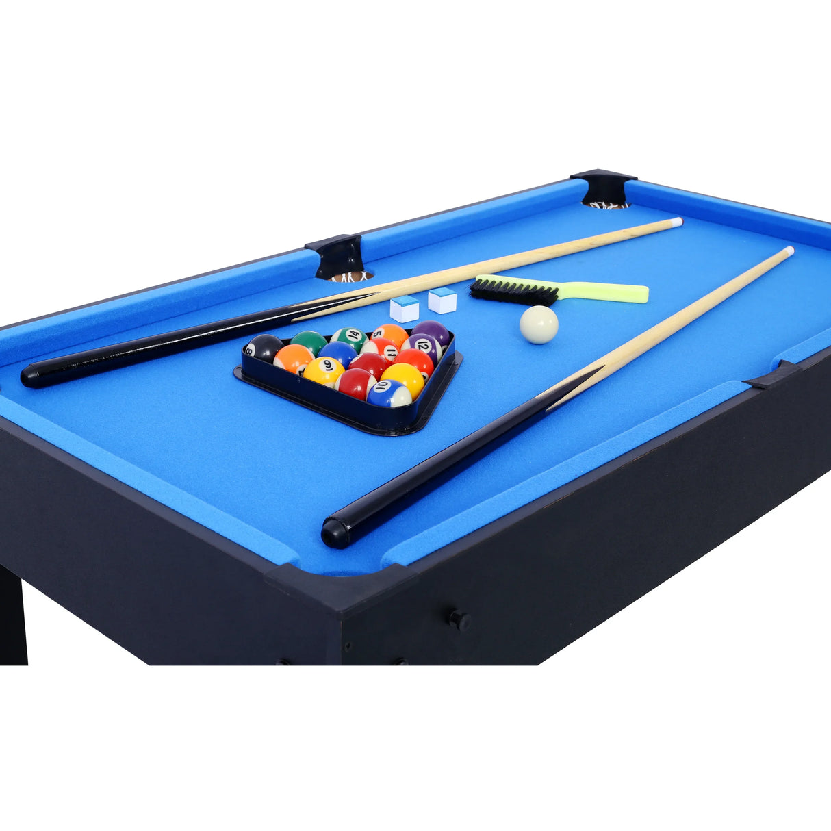 5-in-1 Multi-Game Table Billiards Foosball Ping Pong Basketball - Omega Lifestyles