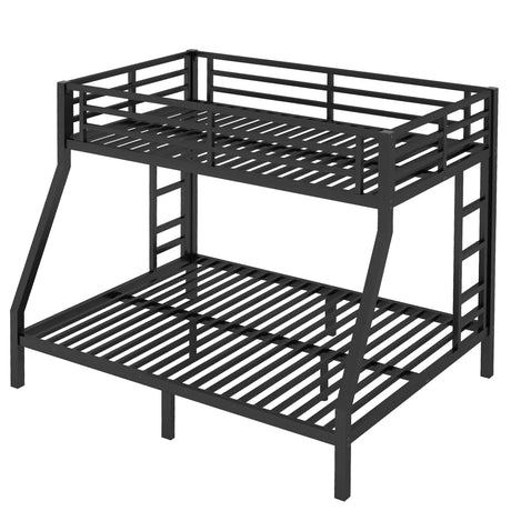 Metal Twin Over Full Heavy Duty Bunk Bed - Omega Lifestyles