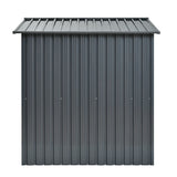 Heavy-Duty Galvanized Steel 6x8ft Outdoor Storage Shed - Omega Lifestyles