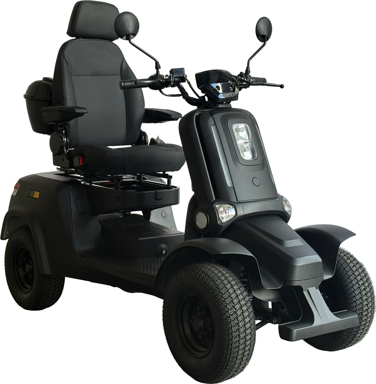 Heavy Duty 4 Wheel Mobility Scooter With Dual Brakes - Omega Lifestyles