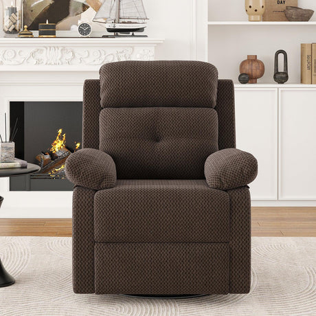 Small Swivel Rocker Recliner Chair For Small Spaces - Omega Lifestyles