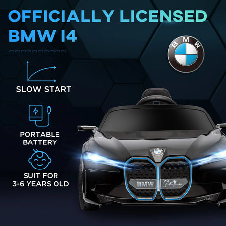 12V Licensed BMW Kids Electric Ride-On Car With Remote Control - Omega Lifestyles