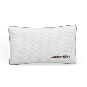 Copper-Infused Hybrid Memory Foam Cooling Pillow - Omega Lifestyles