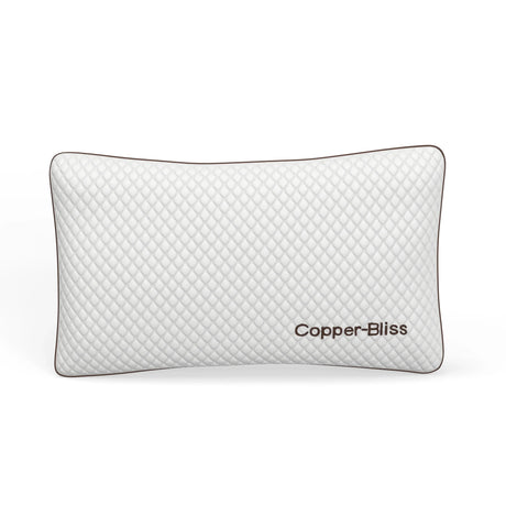 Copper-Infused Hybrid Memory Foam Cooling Pillow - Omega Lifestyles