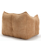 Chenille Bean Bag Chair Soft Foam Living Room Seating - Omega Lifestyles