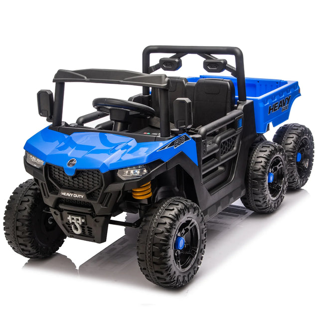 24V 4WD Six-Wheel Electric Ride On Truck for Kids - Omega Lifestyles