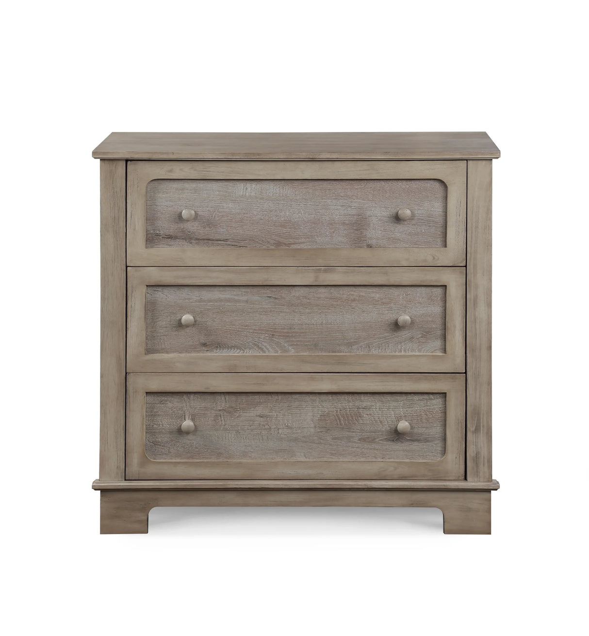 Rustic Green Solid Wood 3 Drawer Dresser - Omega Lifestyles