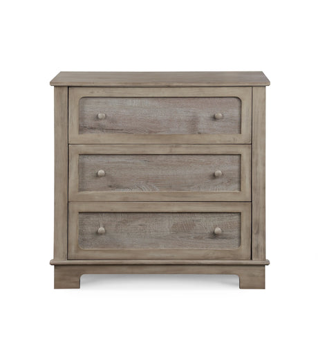 Rustic Green Solid Wood 3 Drawer Dresser - Omega Lifestyles