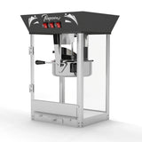Commercial 12-Ounce Stainless Steel Popcorn Maker With Glass - Omega Lifestyles