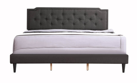 Queen Fabric Upholstered Foam Filled Bed Frame - Omega Lifestyles