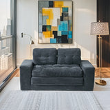 Convertible Loveseat Sofa Bed With Memory Foam Comfort - Omega Lifestyles