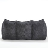 Dual Chenille Bean Bag Chair With High Resilience Foam - Omega Lifestyles