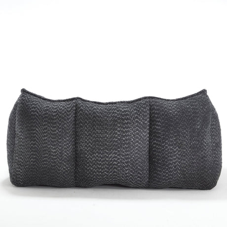 Dual Chenille Bean Bag Chair With High Resilience Foam - Omega Lifestyles