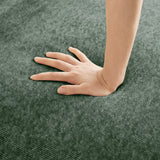 Modular 3-Seat Velvet Boneless Sectional Sofa With Ottoman - Omega Lifestyles