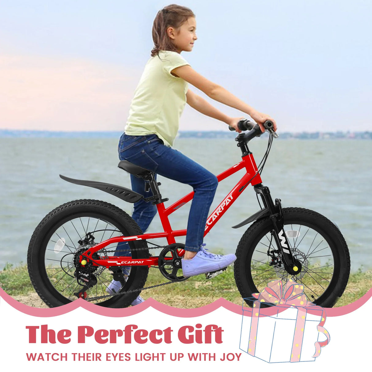 7-Speed Front Suspension Kids Mountain Bike 20-Inch - Omega Lifestyles