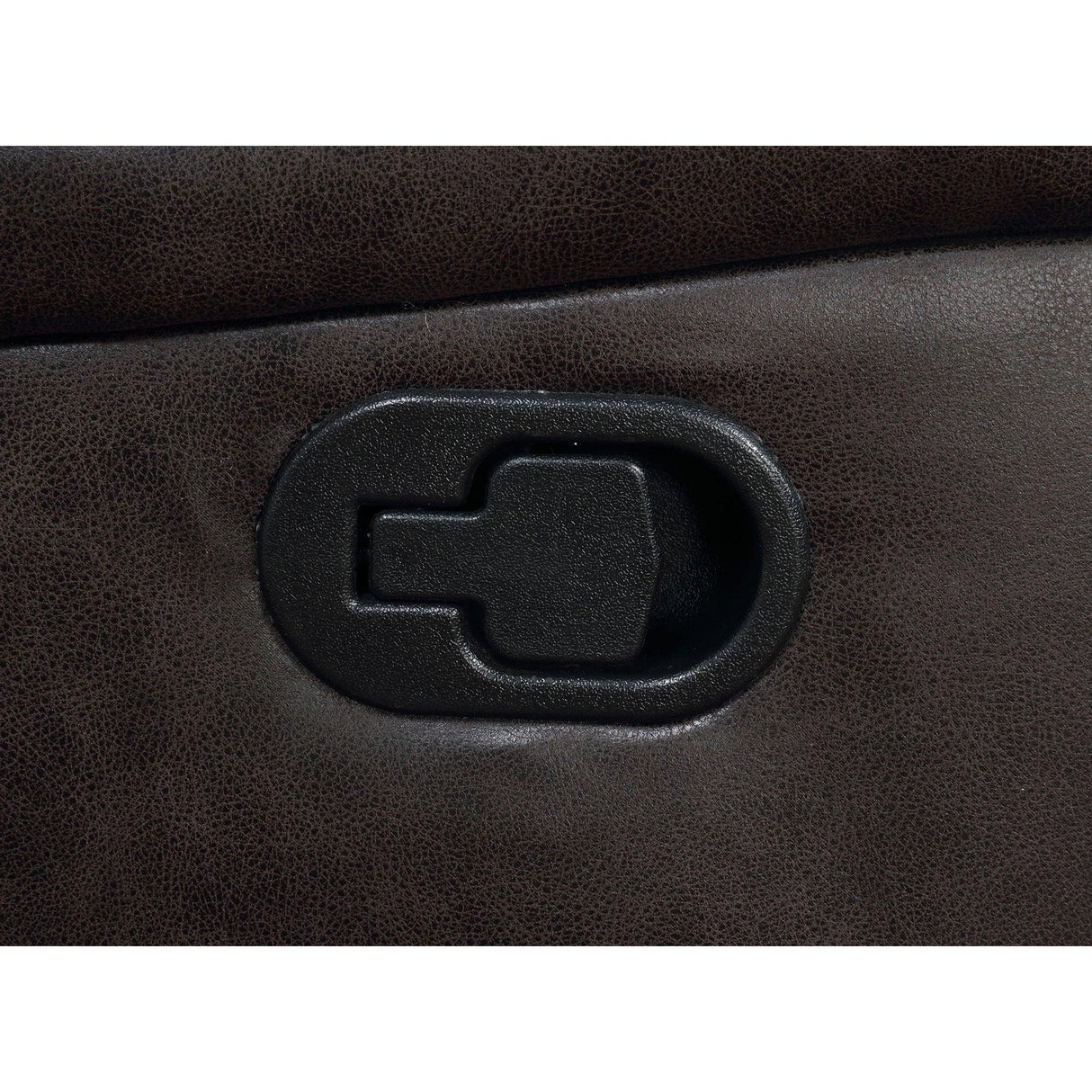 Brown Upholstered Swivel Glider Recliner With Pillow Top Arms - Omega Lifestyles