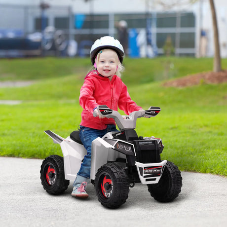 Kids 6V Electric ATV Quad With Wear-Resistant Wheels - Omega Lifestyles