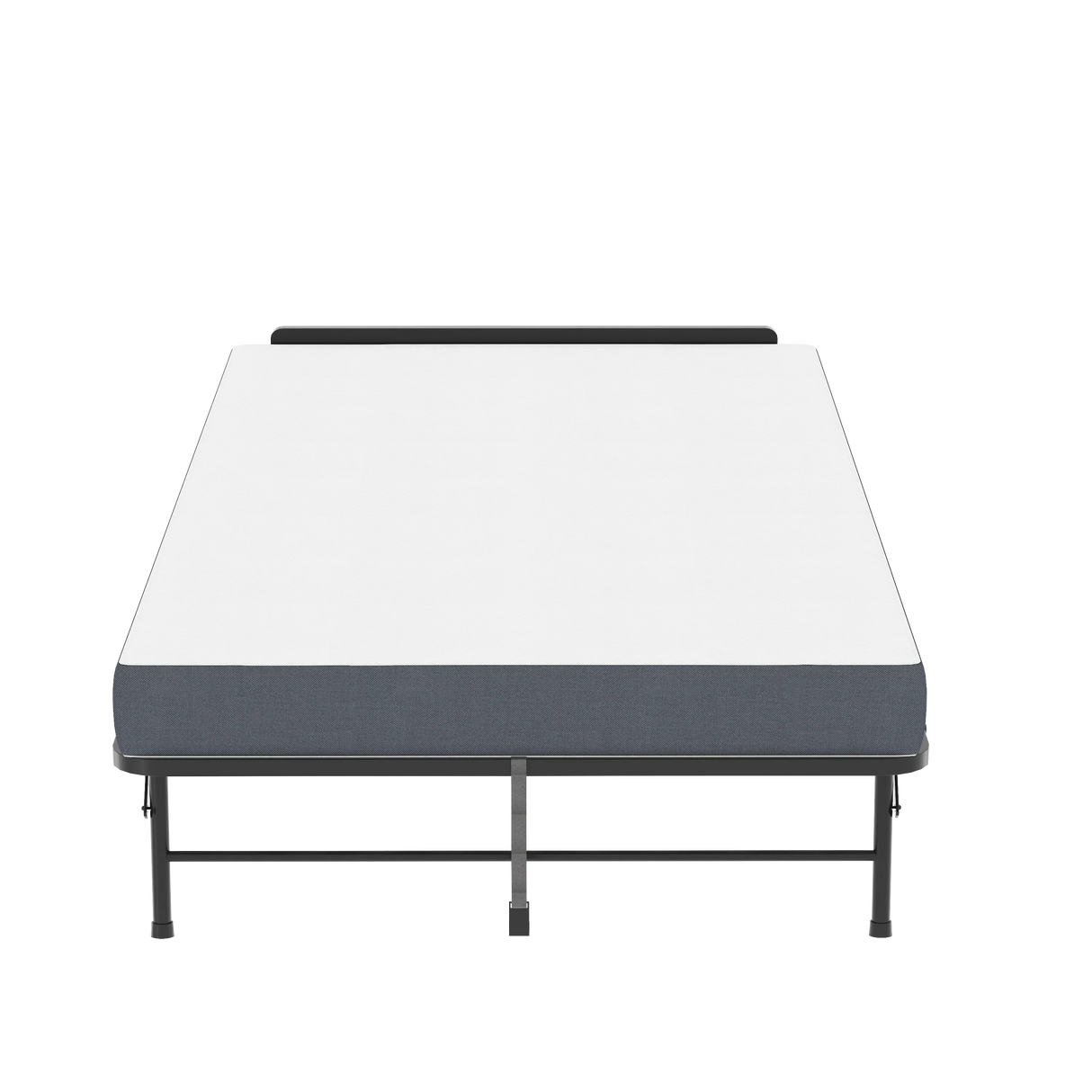 Twin Medium 5-Inch Memory Foam Folding Bed Frame - Omega Lifestyles