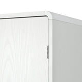 Modern Curved Design Kitchen Pantry Cabinet With Drawer - Omega Lifestyles