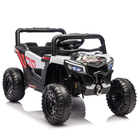 12V Kids Ride On Electric UTV With LED Lights and Music - Omega Lifestyles