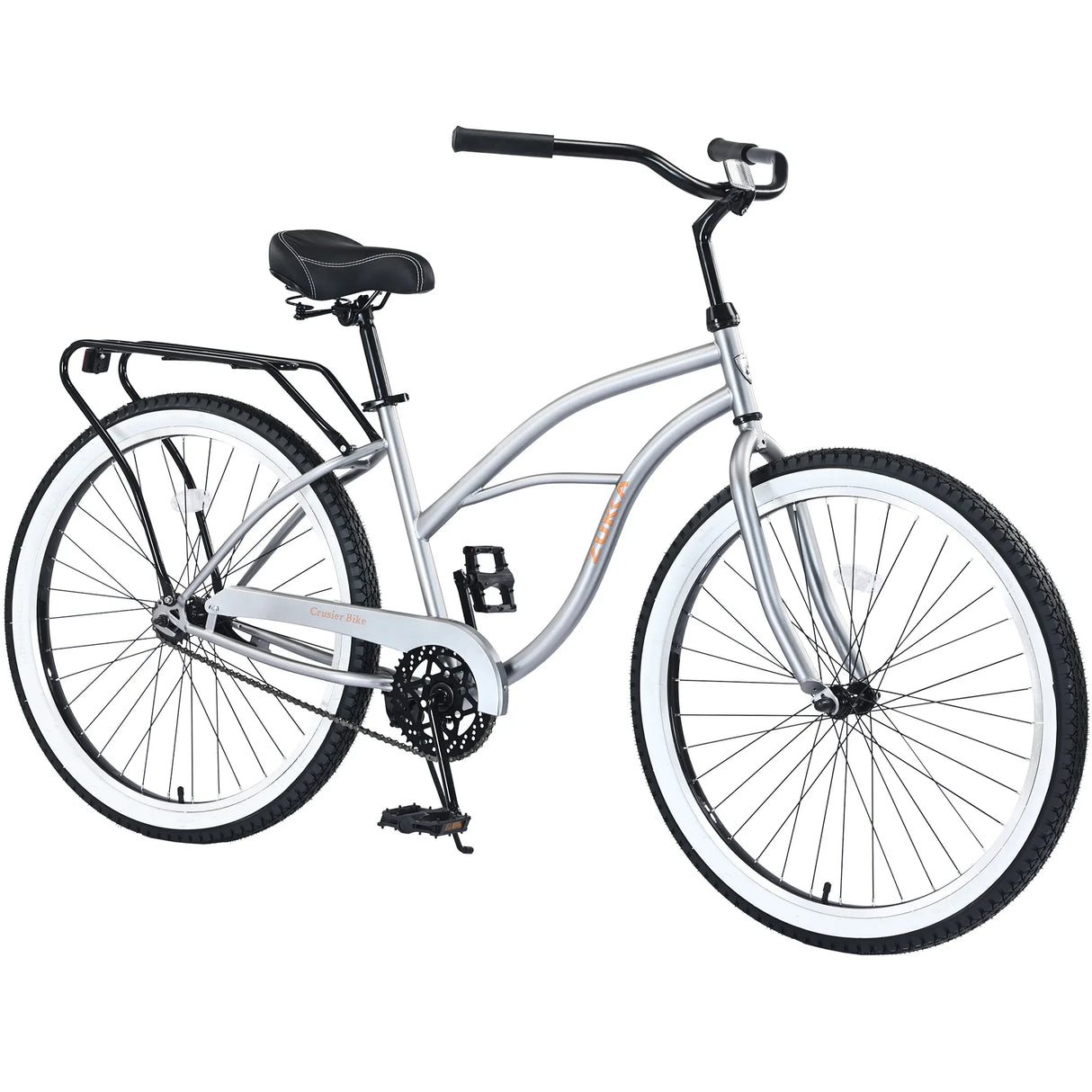 Men's 26-Inch Steel Frame Cruiser Bike With Shimano 7-Speed - Omega Lifestyles